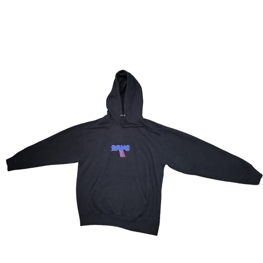 MSFTSrep Black Hoodie with Purple Logo - Size XL